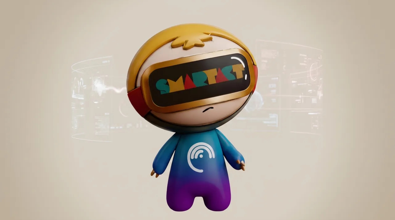 VR 고글을 올리다